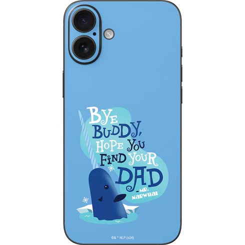 Elf Mr. Narwhal Farewell iPhone 16 Plus Skin
